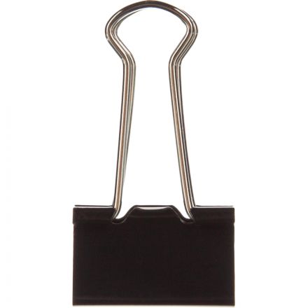 Зажимы для бумаг 19мм 12шт./уп. Комус, в картонной коробке