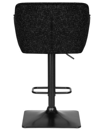 Стул барный DOBRIN RALF, черный твид (LEO18)