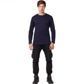 Футболка (160 г.) с длинным рукавом т.-син.(XXL)
