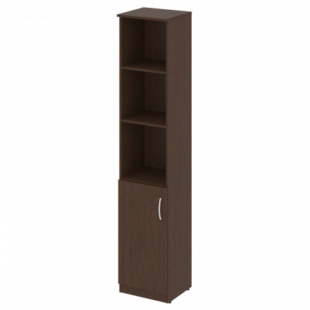 Nova S Шкаф высокий узкий (1 низкая дверь ЛДСП) В.СУ-1.1 (L) Венге 388*360*1915 Nova S Шкаф высокий узкий (1 низкая дверь ЛДСП) В.СУ-1.1 (L) Венге 388*360*1915