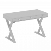 Home Office Стол письменный VR.SP-1-118.M Серый/Серый металл 1180*600*750 Home Office Стол письменный VR.SP-1-118.M Серый/Серый металл 1180*600*750