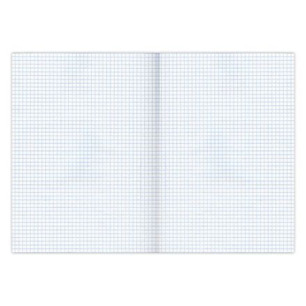 Тетрадь бумвинил, А4, 96 л., скоба, офсет №1, клетка, STAFF, БОРДОВЫЙ, 403420