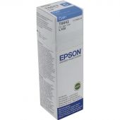 Контейнер с чернилами Epson T6642 C13T66424A голубой оригинальный Контейнер с чернилами Epson T6642 C13T66424A голубой оригинальный