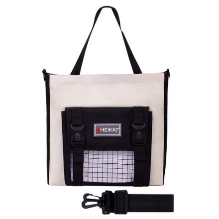 Рюкзак HEIKKI COMBO (ХЕЙКИ), сумка-шоппер, косметичка, пенал В ПОДАРОК, черно-белый, 42х30х14 см, 272564 Рюкзак HEIKKI COMBO (ХЕЙКИ), сумка-шоппер, косметичка, пенал В ПОДАРОК, черно-белый, 42х30х14 см, 272564