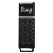 Флеш-диск 64 GB SMARTBUY Quartz USB 2.0, черный, SB64GBQZ-K Флеш-диск 64 GB SMARTBUY Quartz USB 2.0, черный, SB64GBQZ-K