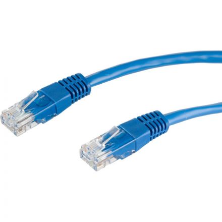 Патч-корд BigTech OPCC017 UTP CCA кат.5e/5м/литой/многожильный (синий)