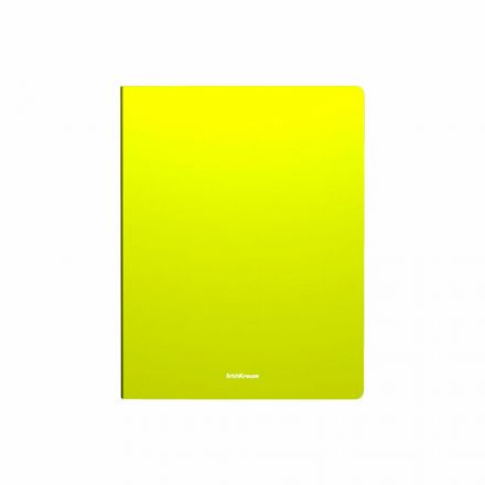 Папка на 4 кольцах ERICH KRAUSE "Matt Neon", 24 мм, до 150 листов, ассорти, 0,6 мм, 49975