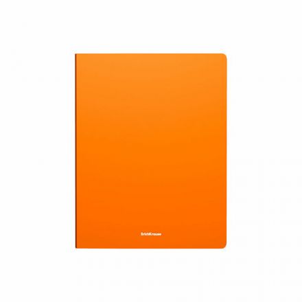 Папка на 4 кольцах ERICH KRAUSE "Matt Neon", 24 мм, до 150 листов, ассорти, 0,6 мм, 49975