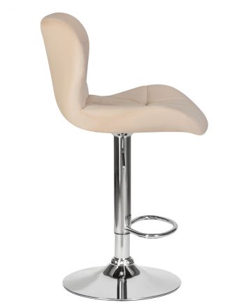 Стул барный DOBRIN BARNY, бежевый велюр (MJ9-10)