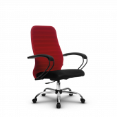 Кресло Метта SU-CP-10P красное/черное Ch