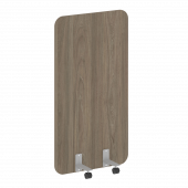 R-line Перегородка на металлических опорах, на роликах DP.R-80-150 Вяз/Серый металл 800*18*1500 R-line Перегородка на металлических опорах, на роликах DP.R-80-150 Вяз/Серый металл 800*18*1500