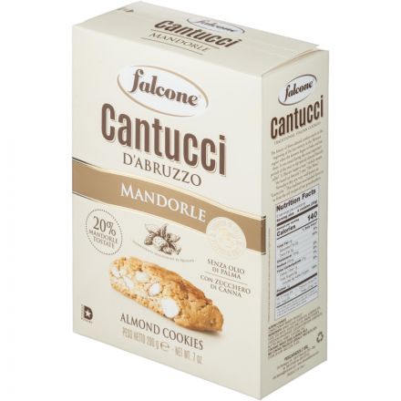 Печенье Falcone Кантуччи сахарное с миндалем, 200г