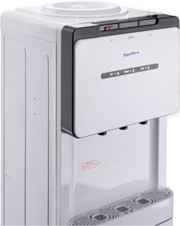 Кулер для воды Aqua Work V908 белый электронный