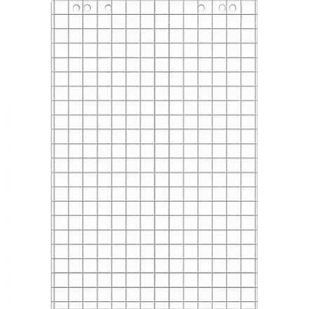 Блок бумаги для флипчартов клетка 67,5х98 50 лист. 5 бл/уп 80гр.
