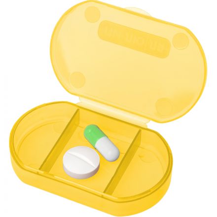 Таблетница на один день Мини, желтая (ПИЛЮЛЯ) 109061023