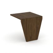 Corner Брифинг-приставка 800мм COR.BR-8 Орех лоренцо/Графит 800*800*750