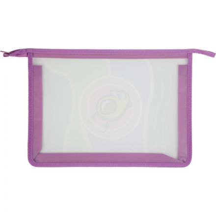 Папка для тетрадей №1School Avocado cruise,А4,молн.,пласт., ПТ-813