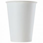 Стакан одноразовый бумажный ВЕНДИНГ 200/210 мл, КОМПЛЕКТ 90 шт., однослойный, белый холодные/горячие напитки, ФОРМАЦИЯ, HB70-210-0000