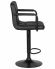 Стул барный DOBRIN KRUGER ARM BLACK, черный