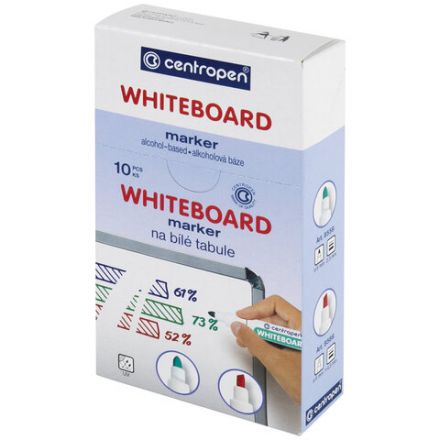 Маркер стираемый для белой доски СИНИЙ, CENTROPEN "Dry-Wipe", 2,5 мм, 8559, 5 8559 0117