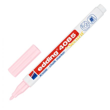 Маркер меловой edding 4085/138. 1-2 мм. Пастельный розовый Маркер меловой edding 4085/138. 1-2 мм. Пастельный розовый