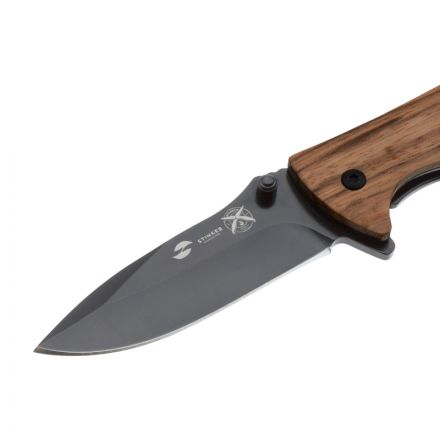 Нож складной Stinger,80мм,(черный),сталь/эбеновое дерево(коричн.),FK-632ZW Нож складной Stinger,80мм,(черный),сталь/эбеновое дерево(коричн.),FK-632ZW
