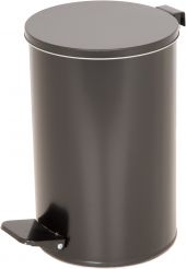 Урна с педалью черный 10 литров