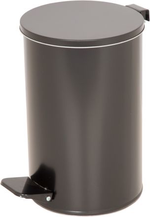 Урна с педалью черный 10 литров