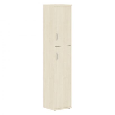 Шкаф колонка с глухой малой и средней дверьми СУ-1.8Пр Клен* 406х365х1975