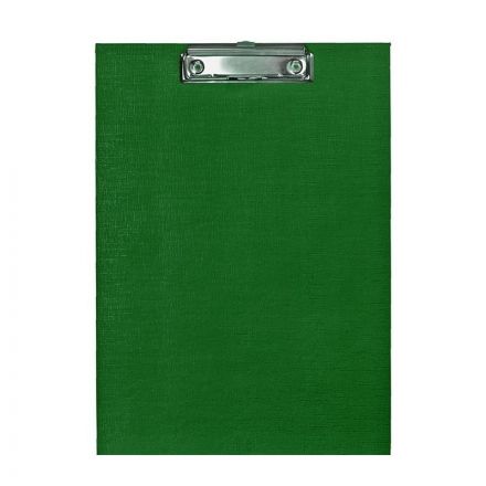 Папка-планшет Attache A4 картонная зеленая без крышки