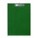 Папка-планшет Attache A4 картонная зеленая без крышки