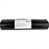 Мешки для мусора ПВД 60л 30мкм 30шт/рул черные 580х680