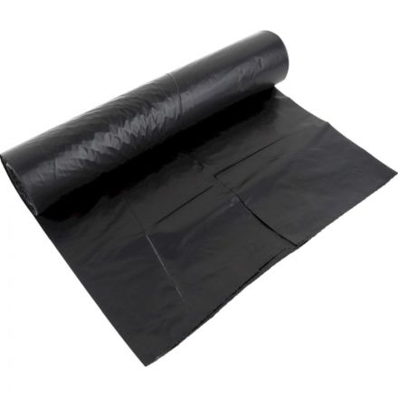 Мешки для мусора ПВД 60л 30мкм 30шт/рул черные 580х680