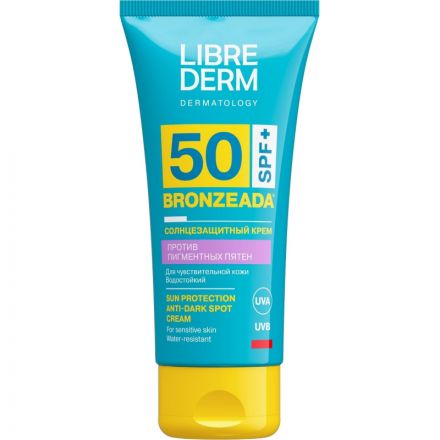 Крем солнцезащитный LIBREDERM BRONZEADA против пигментных пятен SPF50 50 мл