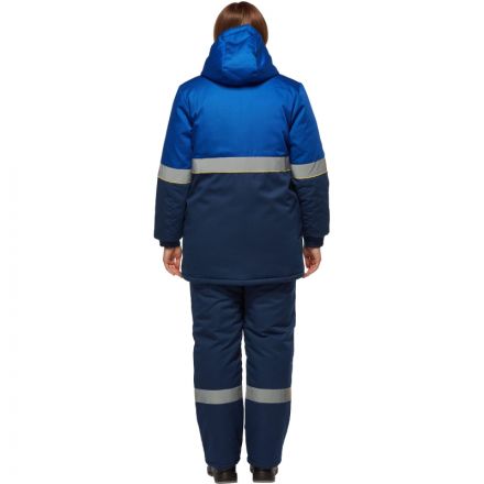 Костюм рабочий зимний женский з43-КПК вас/син (р.40-42) 170-176 (серия З)