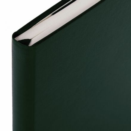 Блокнот А5 (130х210 мм), BRAUBERG ULTRA, балакрон, 80 г/м2, 96 л., клетка, темно-зеленый, 113035