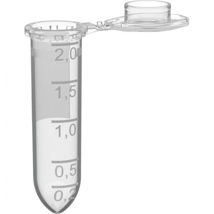 Пробирка микроцентриф. круглод. 2,0мл, 500шт/уп Перинт ПМ2К-13-40-ПП ГУ