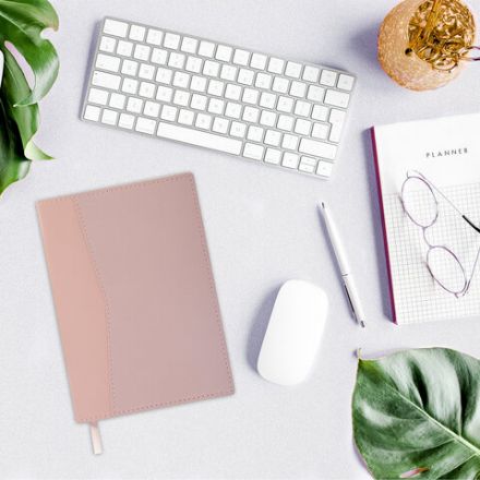 Ежедневник недатированный В6 130х185 мм BRAUBERG "Glam", под кожу, 160 л., розовый, 116219 Ежедневник недатированный В6 130х185 мм BRAUBERG "Glam", под кожу, 160 л., розовый, 116219