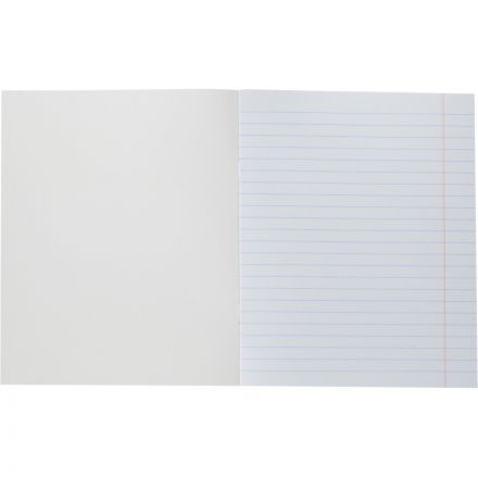 Тетрадь школьная А5,12л,линия,скреп. №1School Интенсив Голубой 10шт/уп