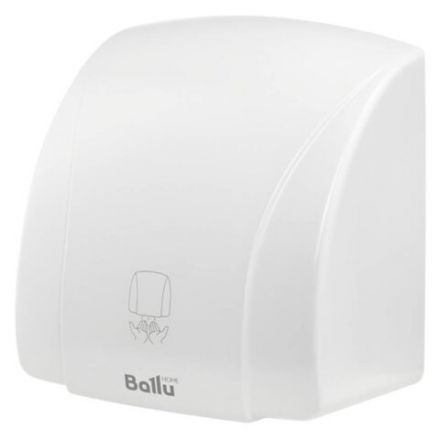 Сушилка для рук BALLU BAHD-1800, 1800 Вт, металлическая, антивандальная, белая, GSX 1800