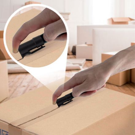 Маркер перманентный с колпачком для вскрытия коробок BRAUBERG LOGISTIC SPECIAL, черный, 1-3 мм, 152569