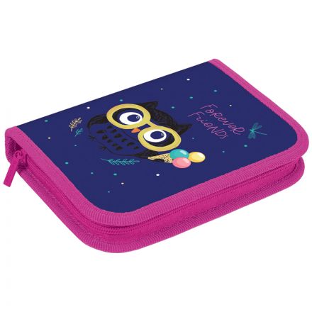 Пенал 1 отделение, 200*140*40 Berlingo "Funny owl", дополнительная откидная секция, полиэстер Пенал 1 отделение, 200*140*40 Berlingo "Funny owl", дополнительная откидная секция, полиэстер