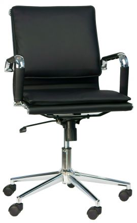 Кресло Everprof Nerey LB T Экокожа Черный