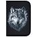 Пенал BRAUBERG, 1 отделение, полиэстер, 21х14 см, "Gray wolf", 273520