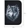 Пенал BRAUBERG, 1 отделение, полиэстер, 21х14 см, "Gray wolf", 273520