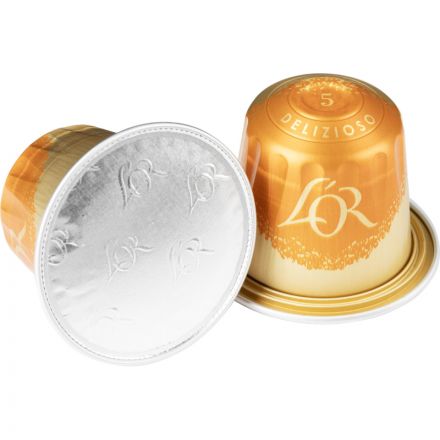 Капсулы для кофемашин Lor Delizioso Espresso (10 штук в упаковке) Капсулы для кофемашин Lor Delizioso Espresso (10 штук в упаковке)