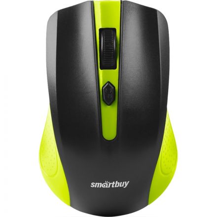Мышь компьютерная Smartbuy ONE 352 зелено-черная WLS (SBM-352AG-GK)/60
