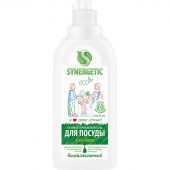 Средство для мытья посуды Synergetic Антибакт. Алоэ Вера 500мл флип-топ