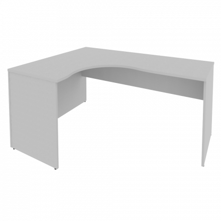 Riva Стол криволинейный левый А.СА-4 (L) Серый 1600*1200*750