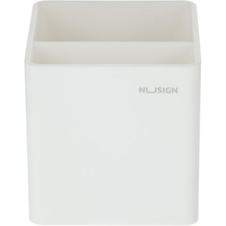 Подставка-органайзер д/канц.принадл. Deli NS011White Nusign 2 отдел,белый